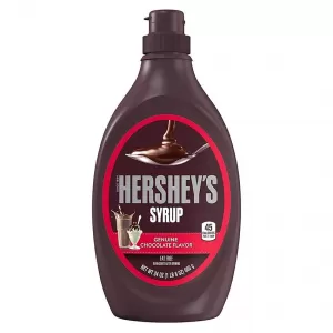 Hersheys Chocolate, Strawberry, Caramel Syrups