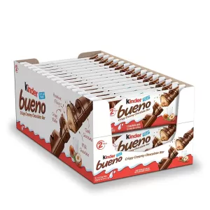 Kinder Bueno Milk Chocolate Hazelnut Cream Bar