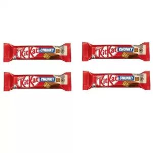 KitKat Chunky Milk Chocolate Bar 50g x 4 Pcs Combo