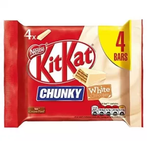 Kitkat Chunky White Chocolate 4 Bars (4 X 40g, 160g)