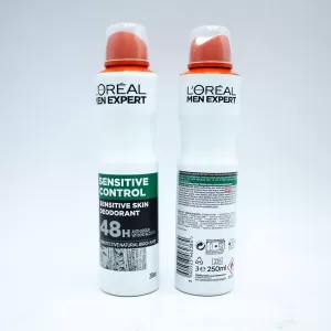 Loreal Men Expert Sensitive Control 48hr Antiperspirant 250ml