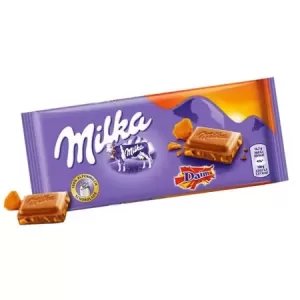 Milka Daim Chocolate Bar 100g