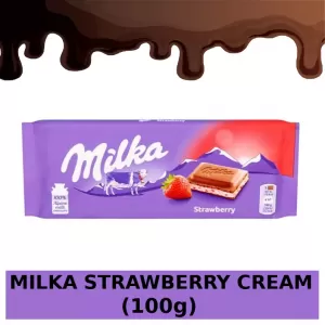 Milka Chocolate Strawberry Flavored Cream