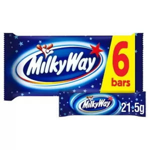 Milkyway Chocolate 6Bar Pack 129G UK