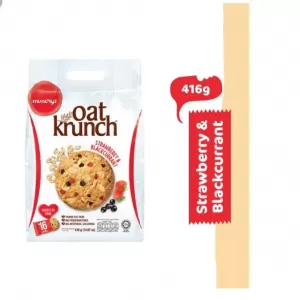 MUNCHYS OAT KRUNCH Strawberry & Blackcurrant 16Packs