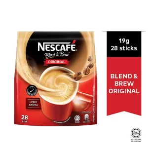 Nescafe Blend and Brew 28 Sticks Instant Coffee