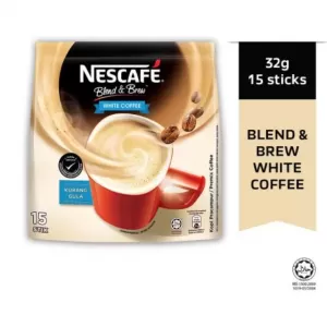 Nescafe Blend and Brew White Coffee 15 Sticks 32g