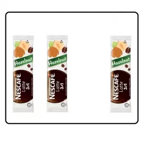 NESCAFE Latte 3in1 Hazelnut Coffee Flavor Bold