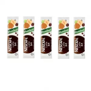 NESCAFE Latte 3in1 Hazelnut 24g Hazelnut Coffee Flavor, Bold