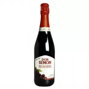 Don Simon Non-Alcoholic Sparkling Red Grape Drink 750ml