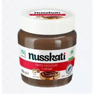 Nusskati Nut Nougat Cream Hazelnut Choc Spread 400g