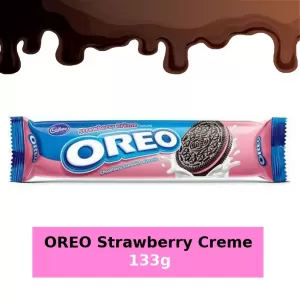 OREO Biscuit Strawberry Cream 133g