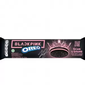 Oreo Blackpink Strawberry 119g Biscuit Chocolate Creamy