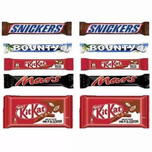 Assorted Chocolates 10-Pack Snack Mix