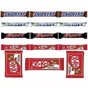 Snickers Mars Bounty Kitkat 15-Piece Chocolate Pack