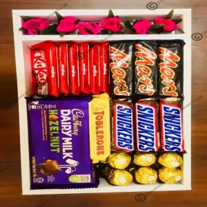 Assorted Chocolate Gift Box Hamper Birthday Valentines Gift