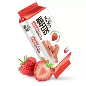 Toren Premium Wafers Strawberry Cream 55g