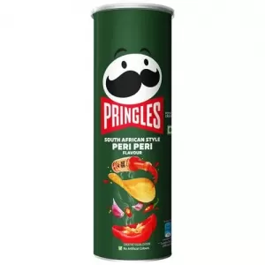 Pringles Potato Chips Peri Peri Flavoured, Crunchy, Crispy
