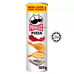 Pringles Potato Chips Pizza Flavoured Crunchy Crispy