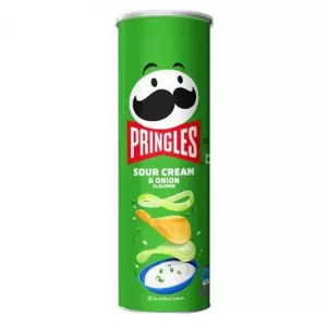 Pringles Sour Cream & Onion Chips 107g