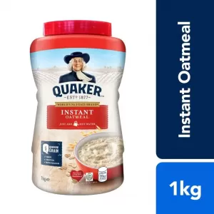 Quaker Instant Oatmeal 1 kg Jar
