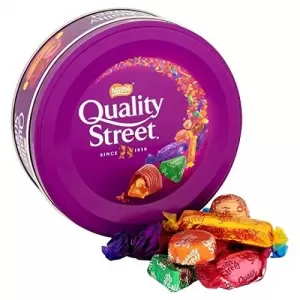 Quality Street Chocolates Toffees Tin Box 240g