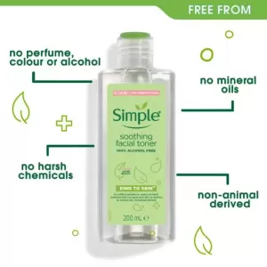 SIMPLE Kind to Skin Soothing Toner 200ml