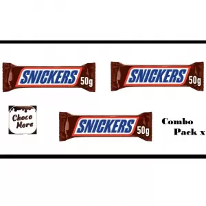 Snickers 50g x 3 Pcs Combo pack