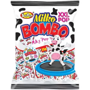 Sok Pom Milko Milk Lollipop XXL Milky Pop 48Pcs