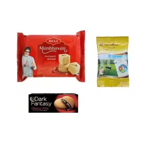Carrefour Dark Fantasy Cookies Biscuit 75g Bundle