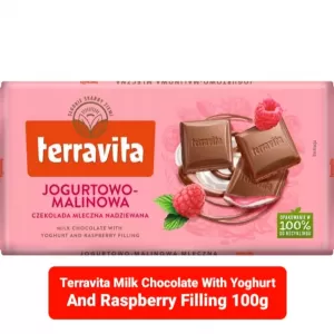 Terravita Milk Chocolate Yoghurt Raspberry Filling