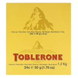 Toblerone Chocolate 50G Milk 24Pcs Pack