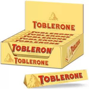 Toblerone Milk Chocolate 100g x 20Pcs Pack