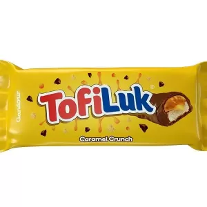TOFILUK Chocolate Flavor and Caramel Coated Biscuit
