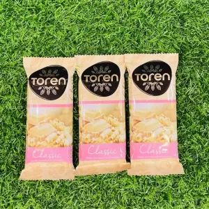 Toren Classic White Milk Compound Chocolate 52g x 3 Combo Pack