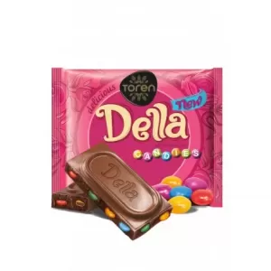 Toren Della Milk Compound Chocolate With Cocoa Dragees 52g