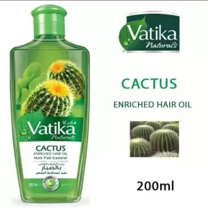 Vatika Naturals Enriched Hair Oil Cactus