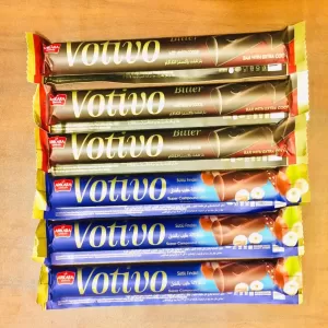 Votivo Bitter Dark Chocolate & Hazelnut Stick 6Pcs Combo