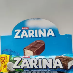 ZARINA Chocolate Covered Coconut Bar