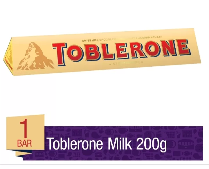 Toblerone Swiss Milk Chocolate 200g - image 2