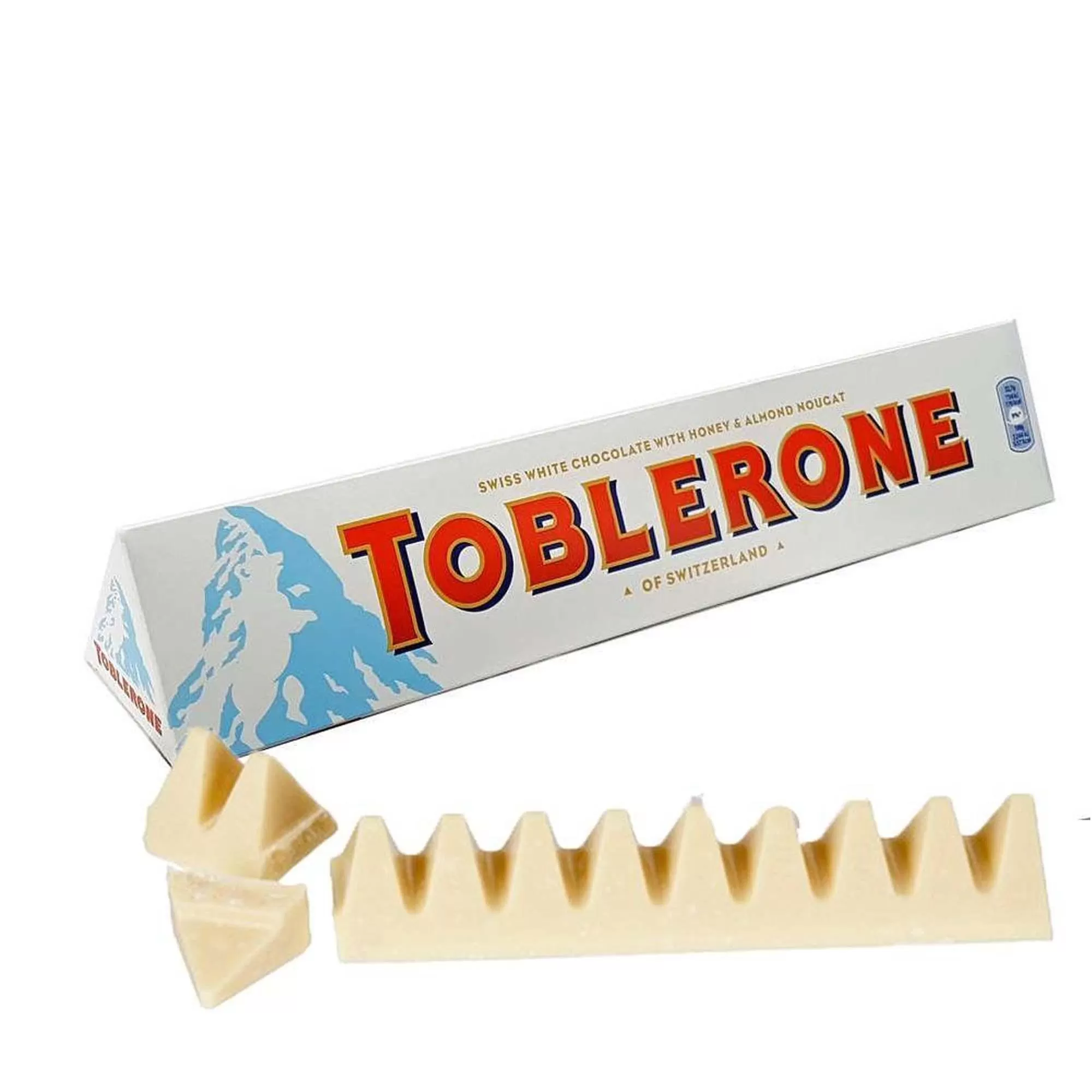 Toblerone Swiss White Chocolate 100g - image 3