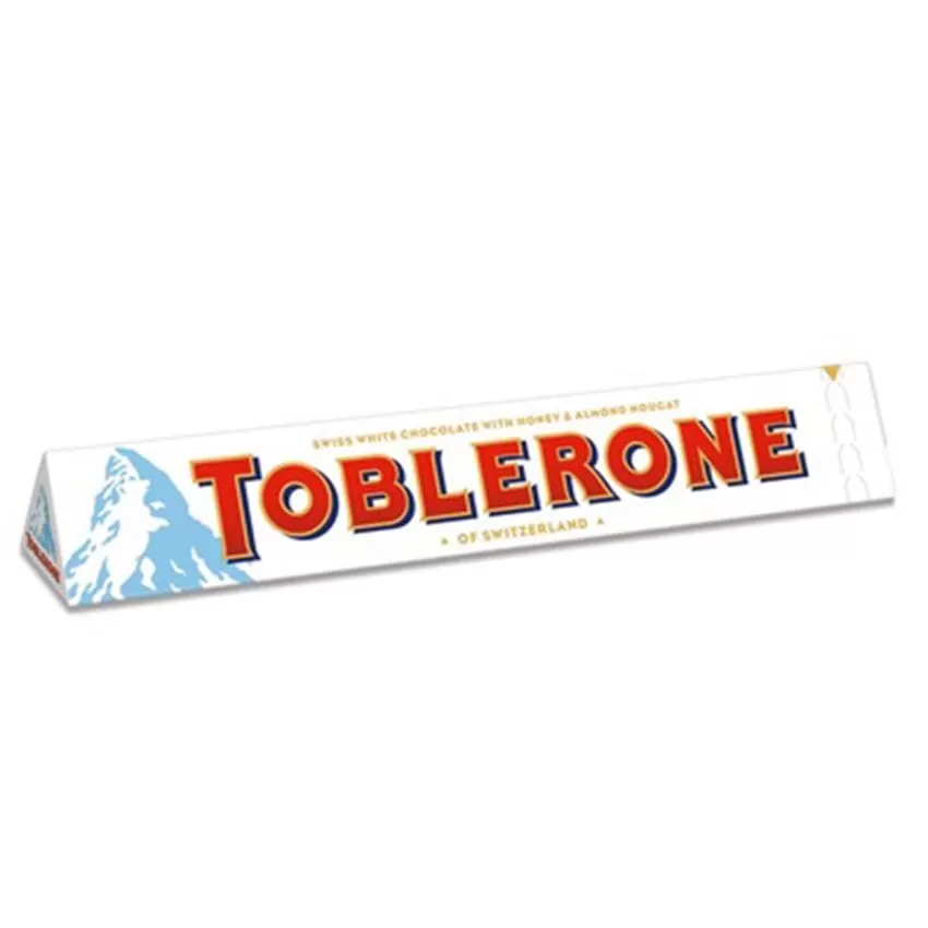 Toblerone Swiss White Chocolate 100g - image 3