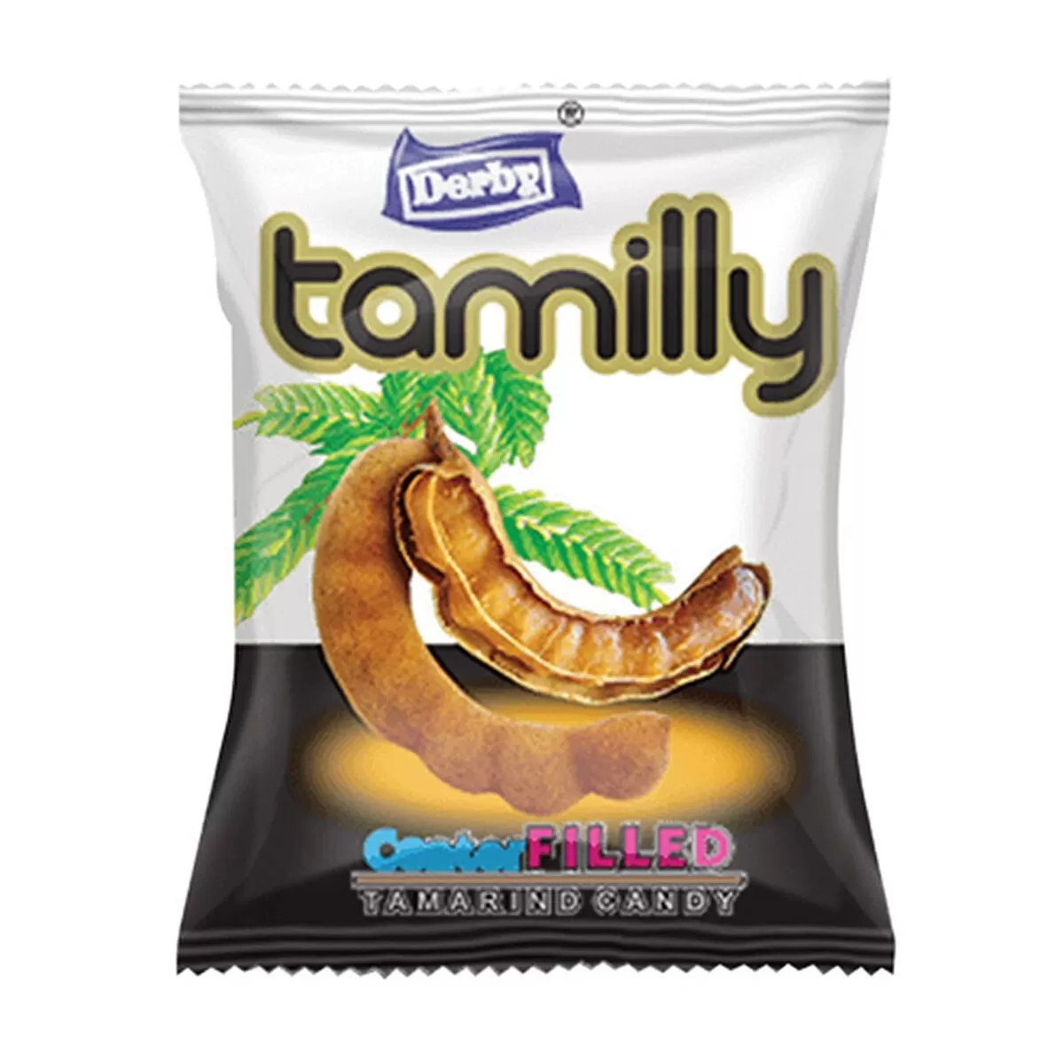 Toffees Tamilly Center Filled Tamarind Candy 166pcs
