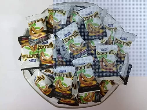 Toffees Tamilly Tamarind Center Filled Candy 50Pcs - image 2