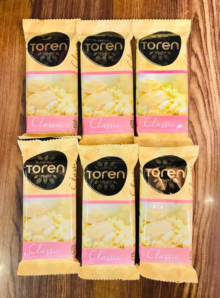 Toren Classic White Chocolate 55g x 6Pcs