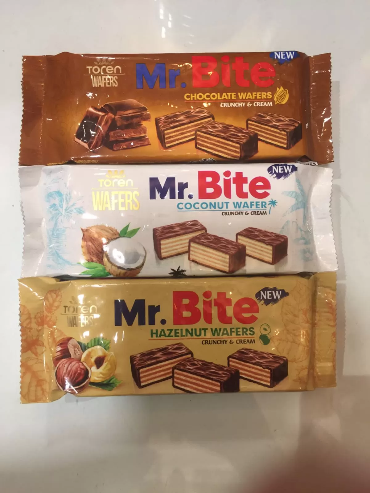 Toren Mr.Bite Chocolate Coconut Hazelnut Crunchy Cream Wafer - image 3