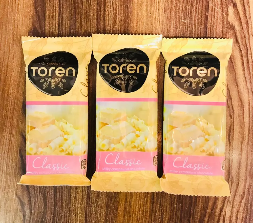 Toren White Chocolate 55g x 3Pcs