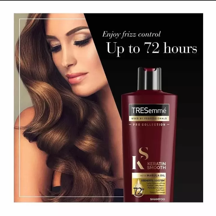 TRESemme Keratin Smooth Shampoo Marula Oil 400ml - image 3