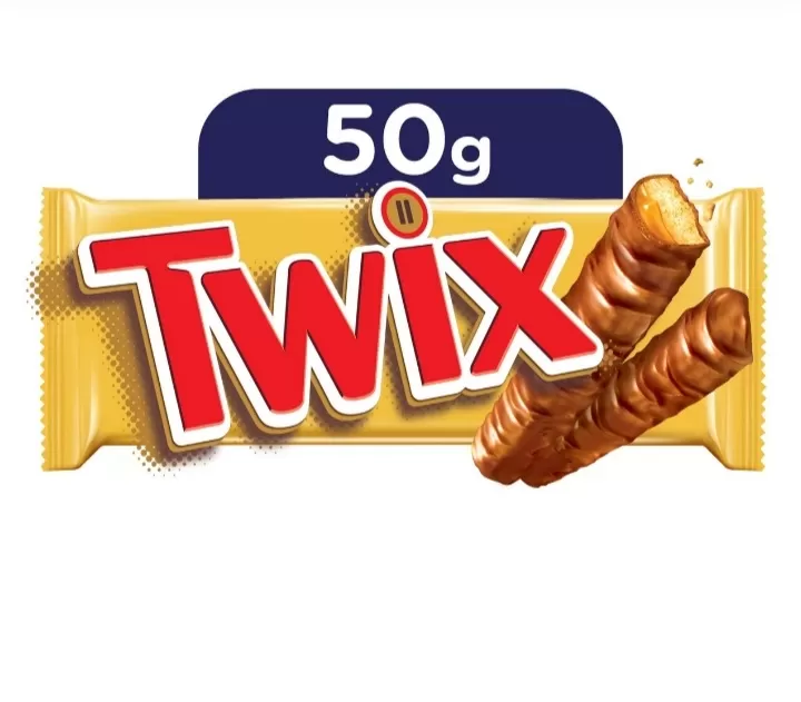 Twix Chocolate Bar 50g