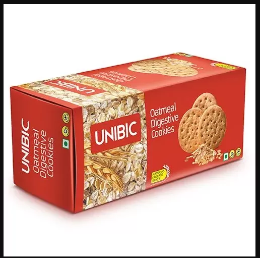 UNIBIC Cookies Oatmeal Digestive, 200g
